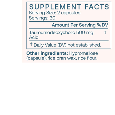 TUDCA (Tauroursodeoxycholic Acid) Supplement